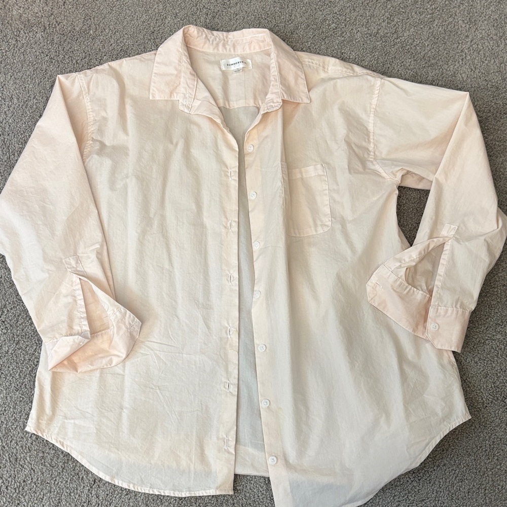 Summersalt Perfect Boyfriend Shirt